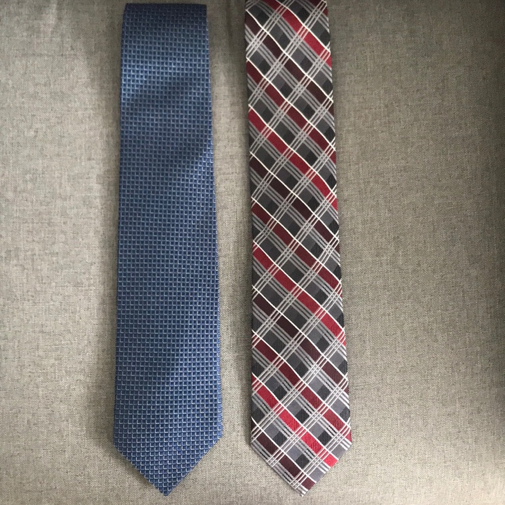 2 Men’s Pronto-uomo Ties - Picture 1 of 4
